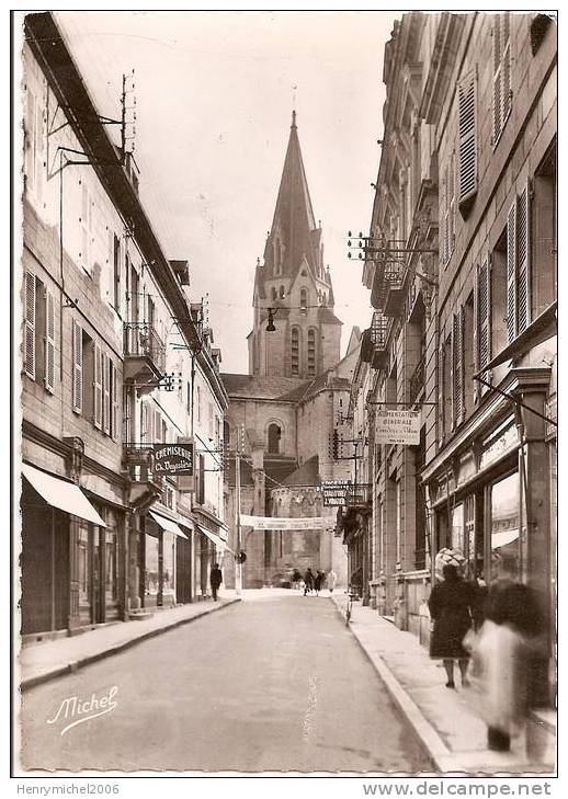 Cpsm Brive La Gaillarde , Rue Toulzac , épicerie Magasin - Brive La Gaillarde