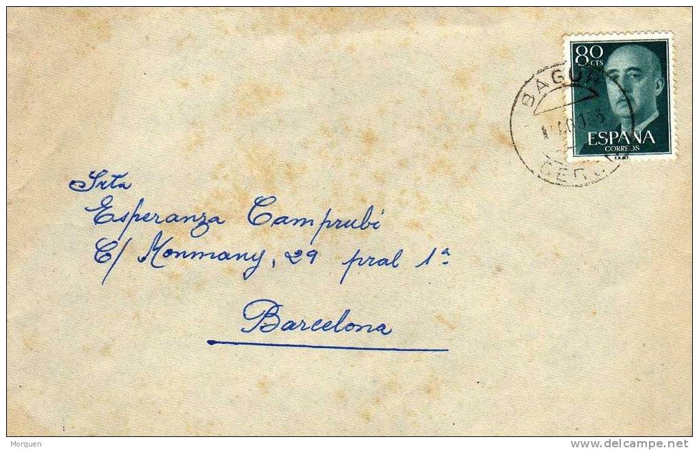 6349. Carta Bagur (Gerona) 1965 - Lettres & Documents