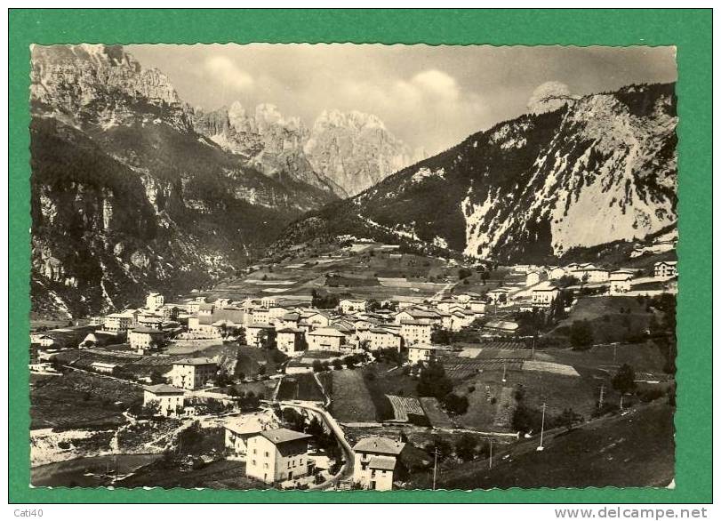 CARTOLINA- MOLVENO-CON LE DOLOMITI DI BRENTA - Trento