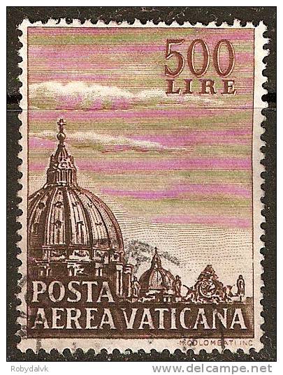 VATICANO - Sassone Posta Aerea # 22 - (o) - Airmail