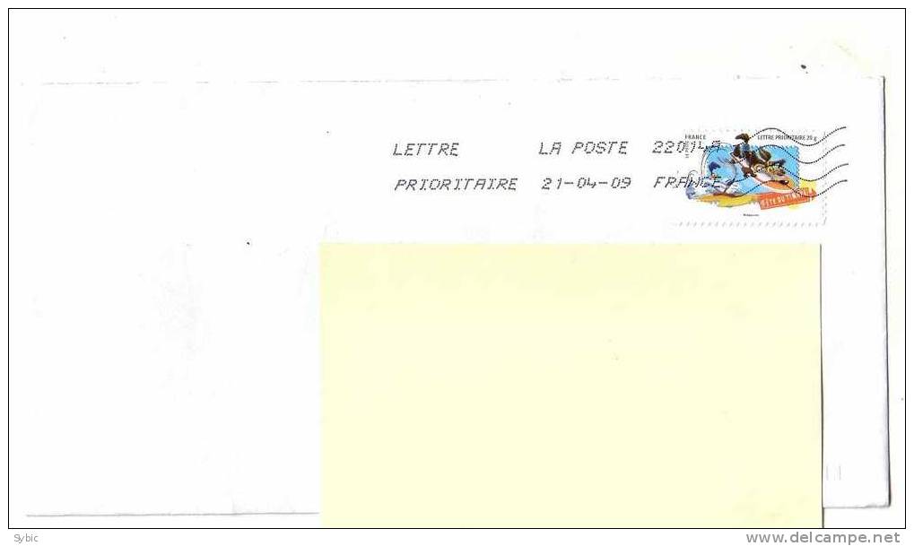 FRANCE - Coyote - Nouveauté 2009 Sur Lettre - Storia Postale