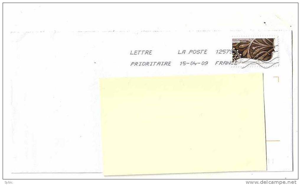 FRANCE - Ferronerie - Nouveauté 2009 Sur Lettre - Storia Postale