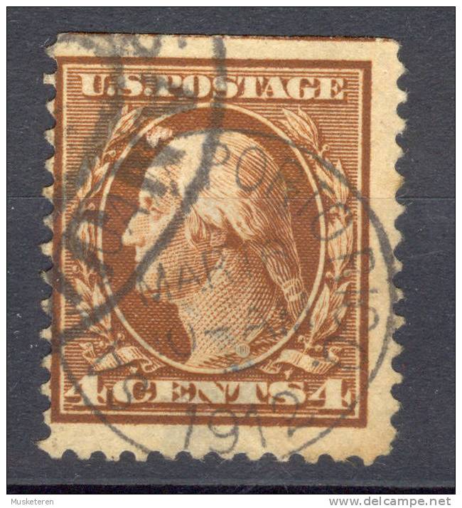 United States Puerto Rico (Mi. 181XA?) George Washington Superb Deluxe Cancel San Juan Porto Rico 1912 !! - Porto Rico