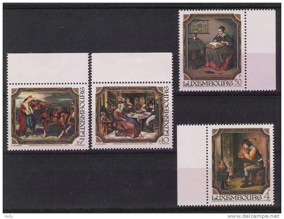 Luxemburg OCB 1050 / 1053 (**) - Unused Stamps