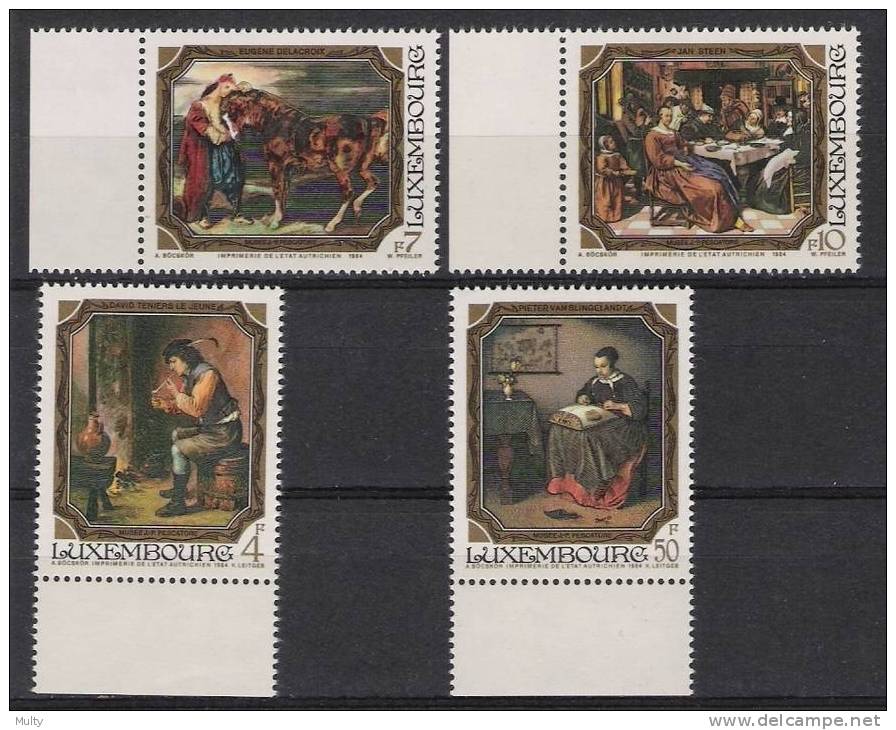 Luxemburg OCB 1050 / 1053 (**) - Unused Stamps