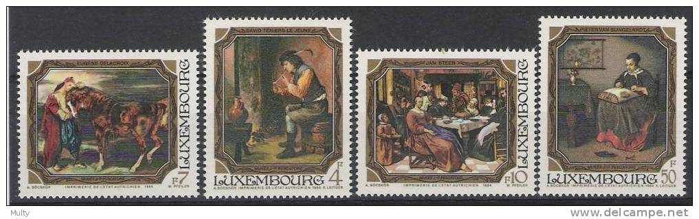 Luxemburg OCB 1050 / 1053 (**) - Unused Stamps