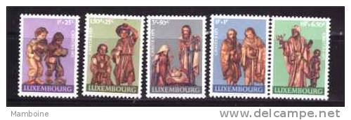 Luxembourg  1971 ~ CRECHE   786 .90   .neuf X X   Serie Compl. - Unused Stamps