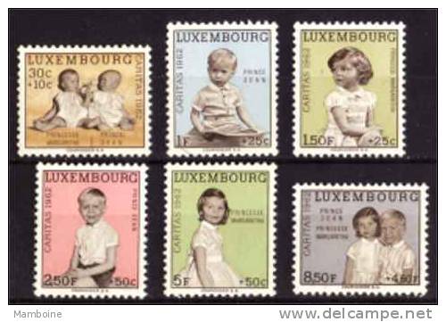 Luxembourg    1962  ~   614 / 19   .neuf X X   Serie Compl. - Nuevos