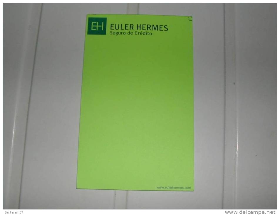 Bloc Notes Publicitaire Advertising Notepad Euler Hermes MEXIQUE MEXICO - Autres & Non Classés