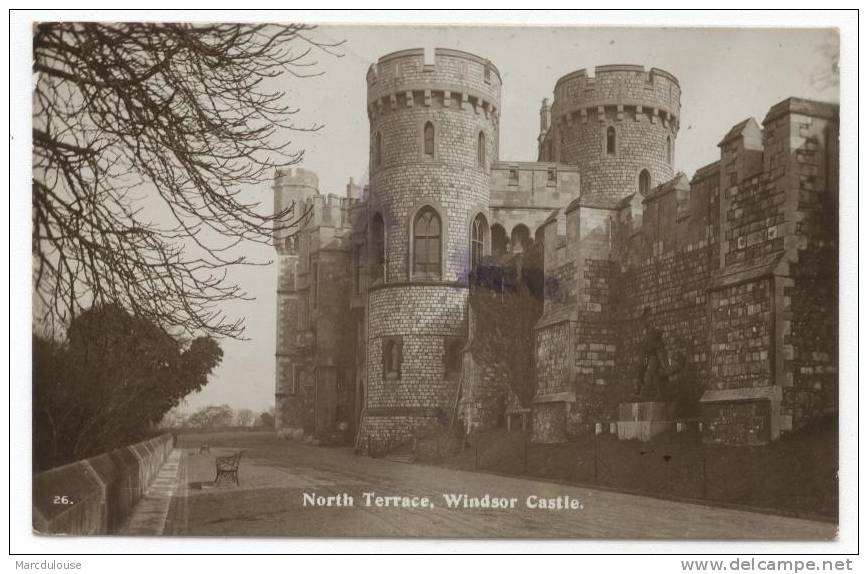 Windsor Castle. North Terrace. Château, Terrasse Nord. Kasteel, Noordelijke Terras. - Windsor Castle