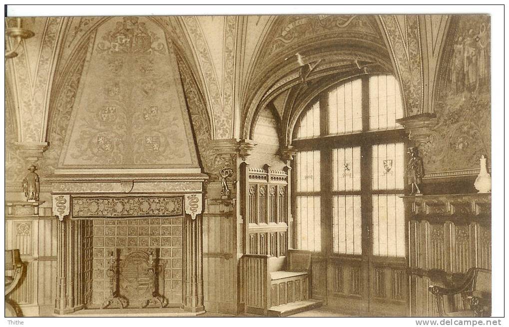 Kasteel Van GAESBEEK - Hoek Van De Zaal, Gezedg Ridderzaal - Salle Des Chevaliers - Lennik