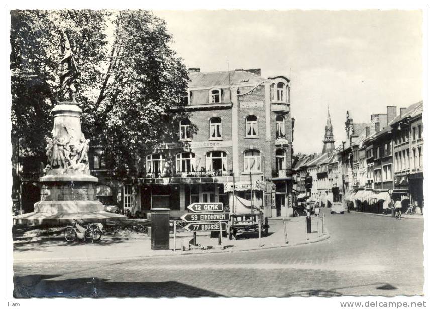 HASSELT - Koning Albertstraat En Monument " Boerenkrijg" (1278)b2 - Hasselt