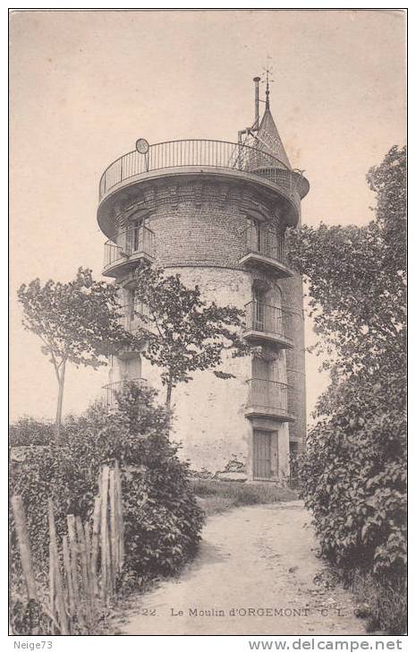 Cpa Du 95 - Le Moulin D'Orgemont - Argenteuil