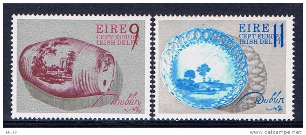 IRL+ Irland 1976 Mi 344-45** EUROPA - Neufs