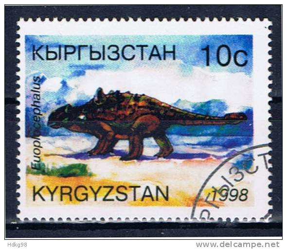 KS+ Kirgisien 1998 Mi 148 Dinosaurier - Kyrgyzstan