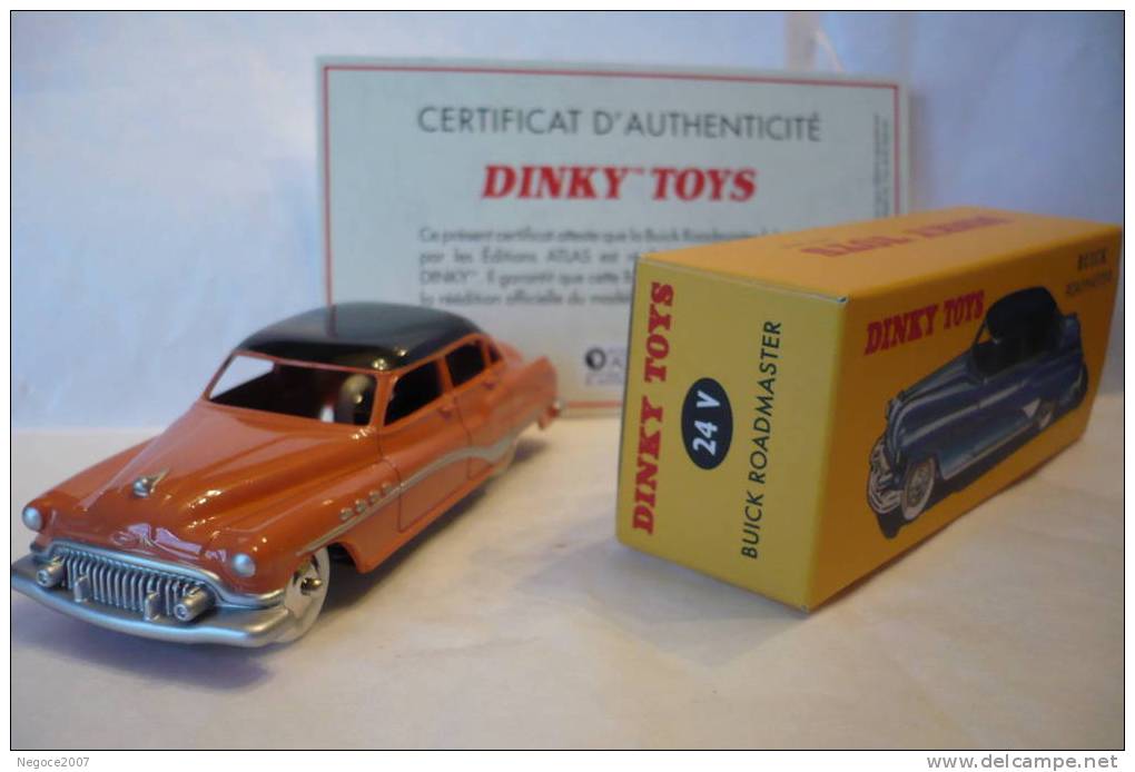 Dinky:  1/49 éme Buick Roadmaster 24V  Avec Sa Boite ( Lire Déscriptif ) - Dinky