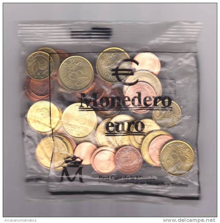 ESPAÑA / SPAIN  EUROMONEDERO  Pequeño/small  (43 Monedas/coins) UNC/SC - Spain