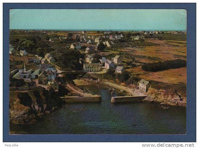 56 MORBIHAN - CP ILE DE GROIX -  PORT LAY - CLICHE AERIEN HEURTIER RENNES - PIERRE ARTAUD & Cie EDITEURS St HERBLAIN - Groix