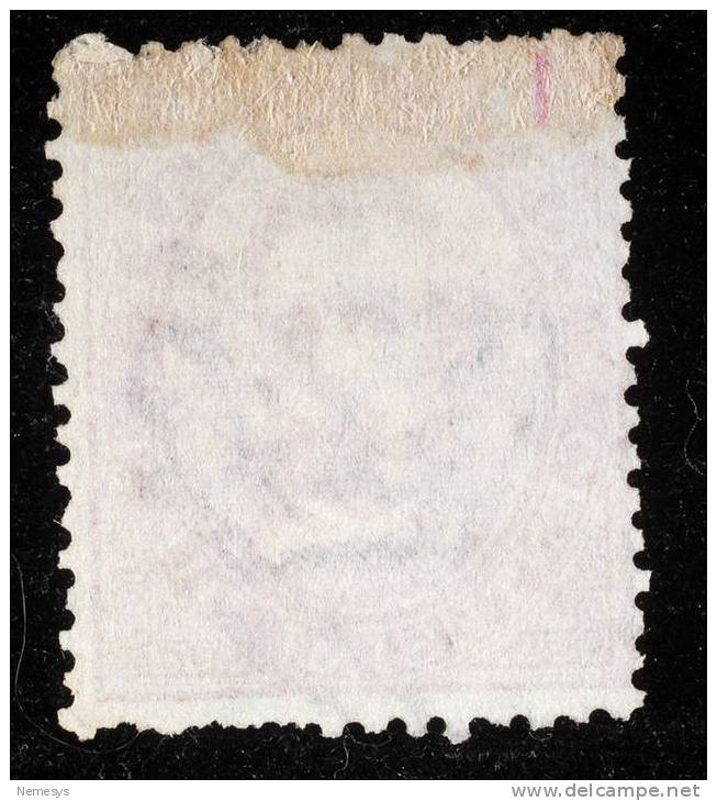 1879 REGNO 10C CARMINIO SASS 38 ANNULLO NUMERALE A BARRE - Gebraucht