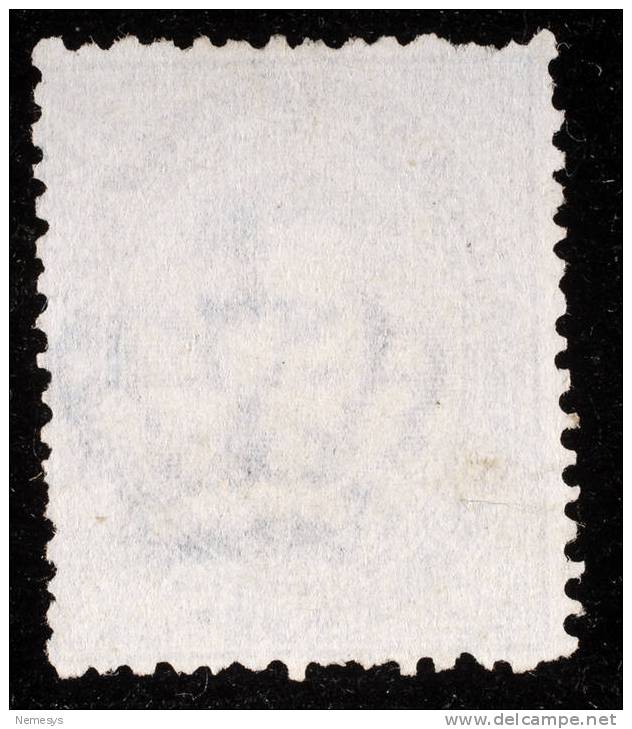 1879 REGNO 25C AZZURRO SASS 40 - Gebraucht