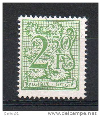 Belgique - COB N° 2019 - Oblitéré - 1977-1985 Chiffre Sur Lion