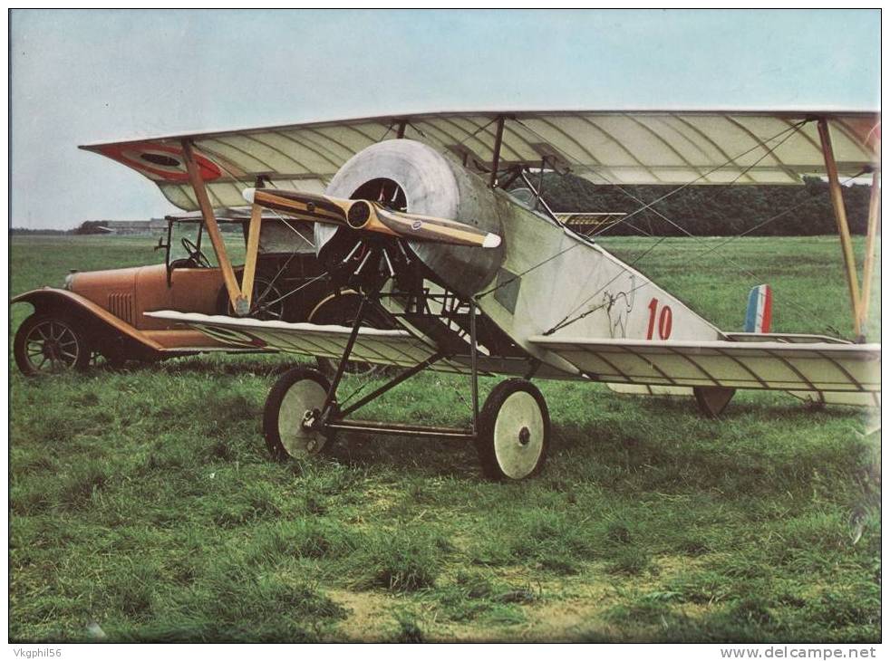 Belle Photo De Nieuport XI.  Sur Papier Transparent (plastifié?). Grand Format. Image Entière (scan Trop Petit) - 1914-1918: 1st War