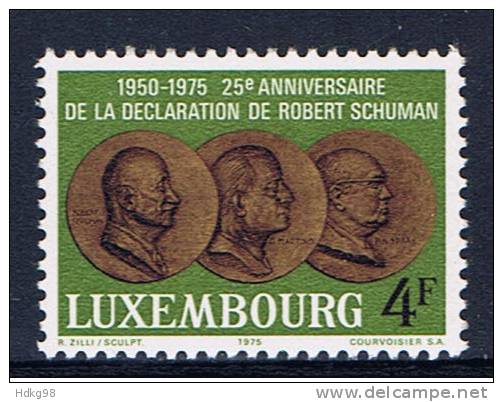 L Luxemburg 1975 Mi 909** - Unused Stamps