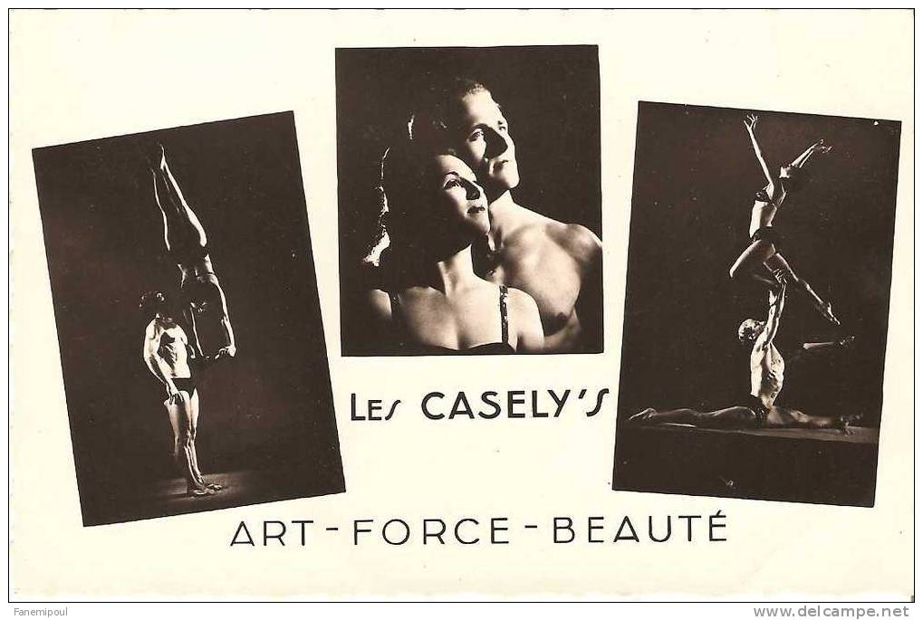LES CASELY'S .  Art - Force - Beauté - Gymnastics