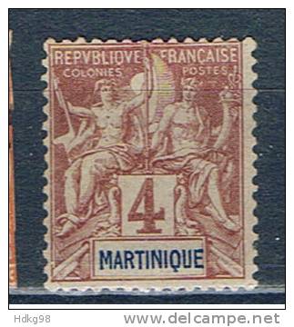 Martinique 1892 Mi 28 Allegorie - Neufs