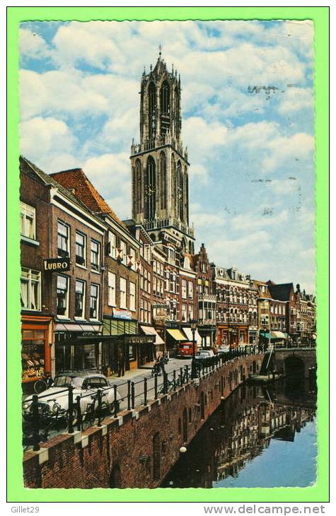 UTRECHT, PAYS-BAS - DOM - ANIMATED - MUVA - CARD TRAVEL IN 1966 - - Utrecht