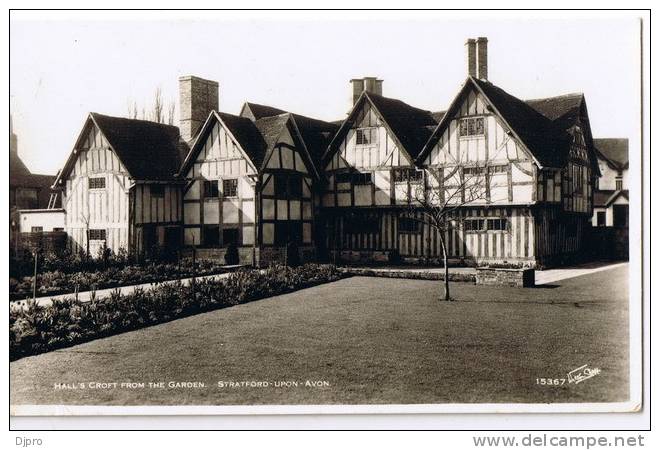 Stratford-on-Avon  Halls Croft From The Garden - Sonstige & Ohne Zuordnung