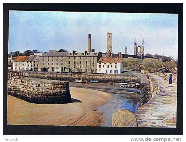 Postcard The Old Harbour St Andrews Fife Scotland -  Ref 360 - Fife