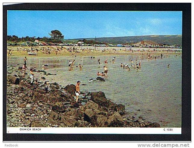 Judges Postcard Oxwich Beach Gower Peninsula Glamorgan Wales -  Ref 360 - Glamorgan