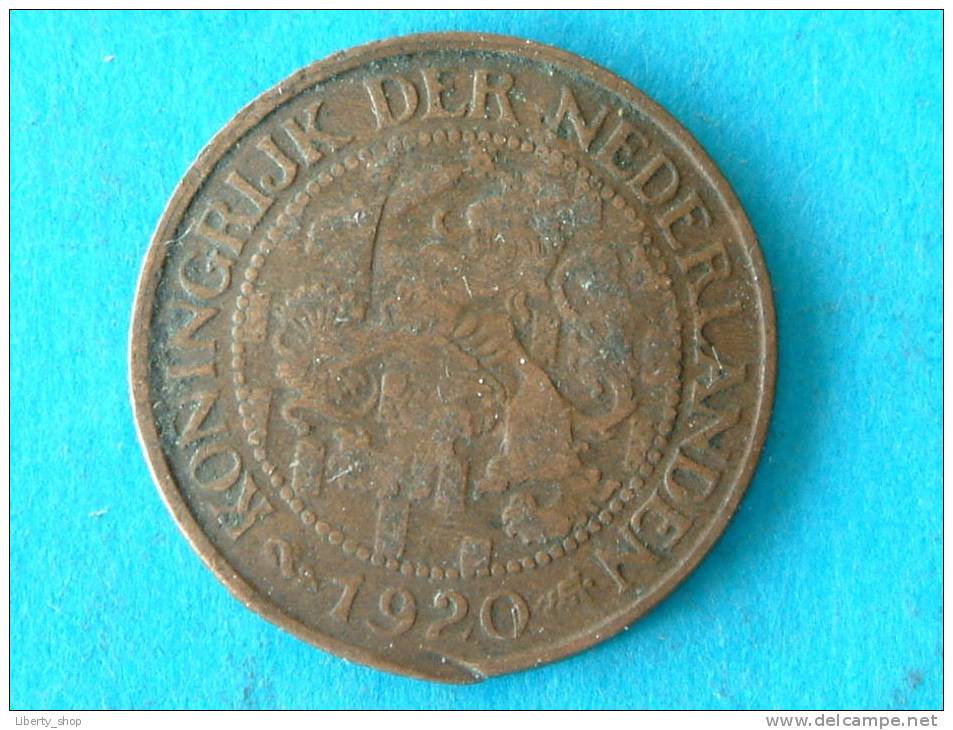 1 CENT - 1920 ( Zeepaardje ) ! - 1 Cent