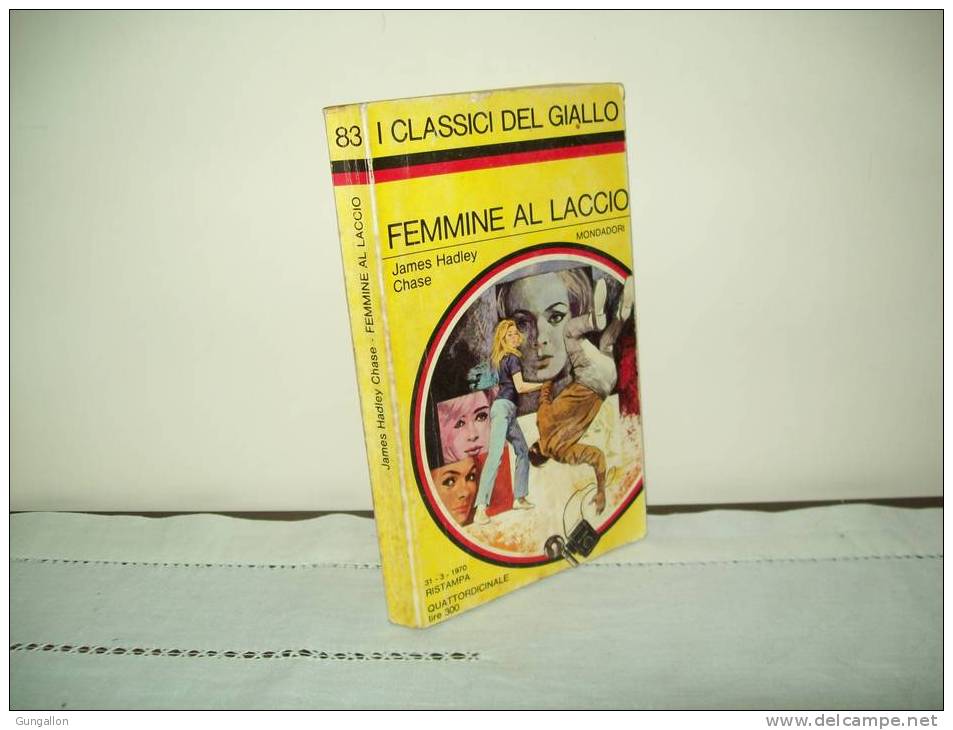 I Classici Del Giallo (Mondadori 1970) N. 83  "Femmine Al Laccio" - Policiers Et Thrillers