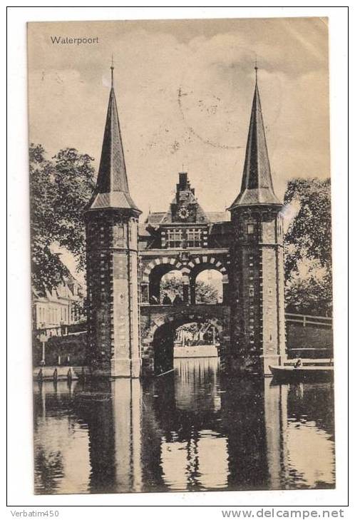 PAYS BAS...WATERPOORT..1907 - Sneek