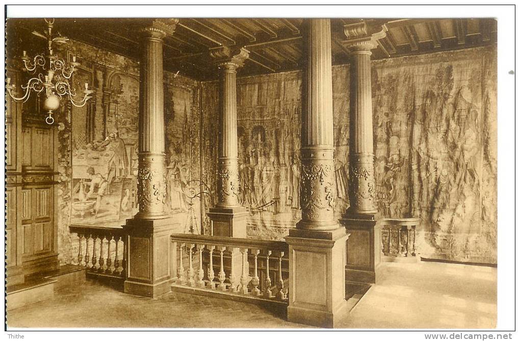 Kasteel Van GAESBEEK -Salle Des Archives - Escalier Dit De Hornes / Zaal Van Het Archief - Trap - Lennik