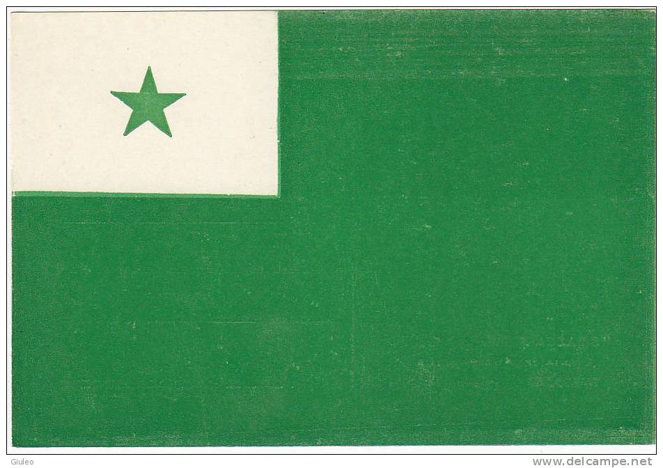 D441- ESPERANTO BANDIERA - FLAG - SCIACCA AGRIGENTO - ITALY - Esperanto