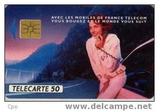 # France 116 F140 TELEPHONES MOBILES 50u So3 02.91 Tres Bon Etat - 1991