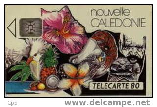 # NEW_CALEDONIA 7 Mosaique 80 Sc4 11.92  Tres Bon Etat - Nouvelle-Calédonie