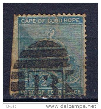 RSA+ KGH Kap Der Guten Hoffnung 1864 Mi 8 Allegorie - Cape Of Good Hope (1853-1904)