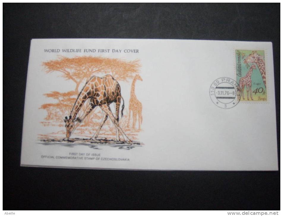 14/486   FDC - Girafes