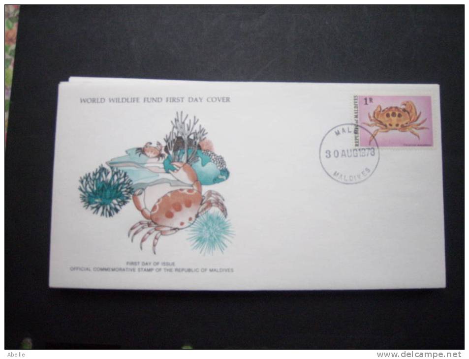 14/515    FDC    WWF - Crostacei