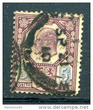 Grande Bretagne-1902/1910--YT 113 (o)-anniv.de L'avènement D'Edouard VII - Used Stamps