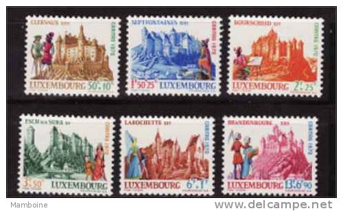 LUXEMBOURG  1970  N 764/ 69 .  6 Valeurs NEUF X X  Serie Compl. - Unused Stamps
