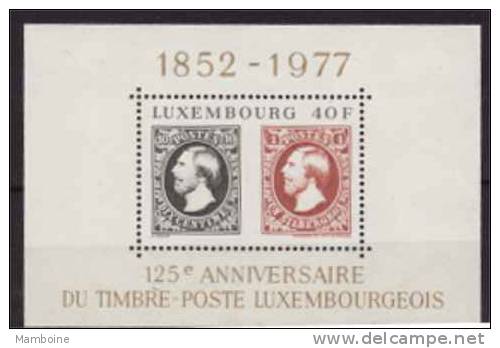 LUXEMBOURG.    1977  Bloc N 10  NEUF X X - Blocs & Feuillets