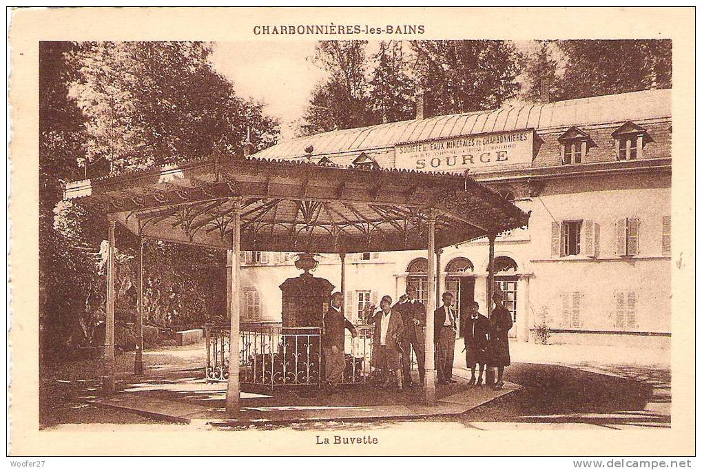 CPA  CHARBONNIERES LES BAINS  La Buvette - Charbonniere Les Bains