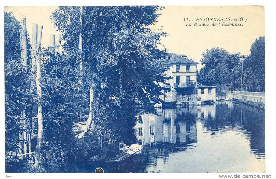 ESSONNES - La Rivière De L'Essonne (1460)b2 - Essonnes