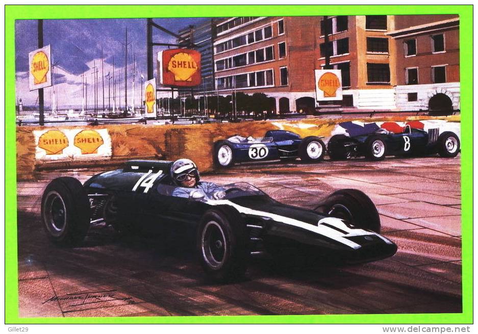 VOITURES DE COURSE - VOITURE  No 14 , No 30 & No 8 - STATION SHELL - MICHAEL TURNER - - Grand Prix / F1