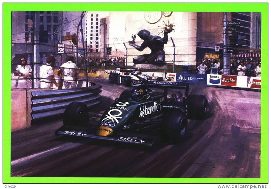 VOITURES DE COURSE - VOITURE F1,   FORD TYRRELL BENETTON No 3 - - Grand Prix / F1